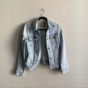 Guess | Light Distress Denim Jacket